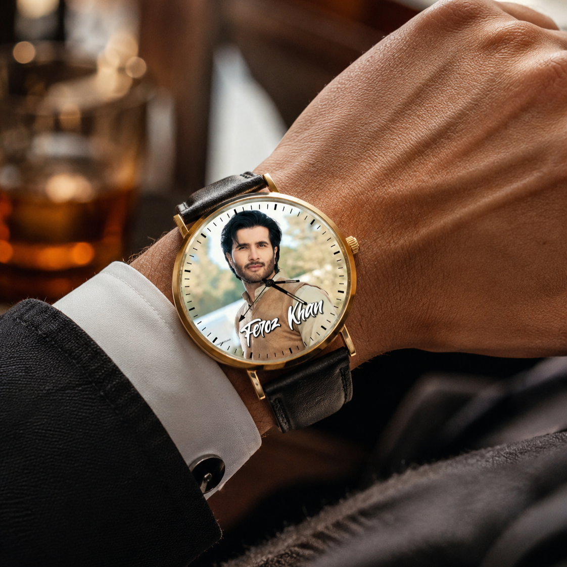 Geneva's Stainless Steel Fashion Watch
