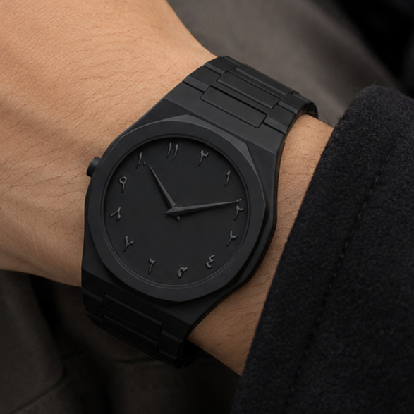 Geneva's Stainless Steel Fashion Watch